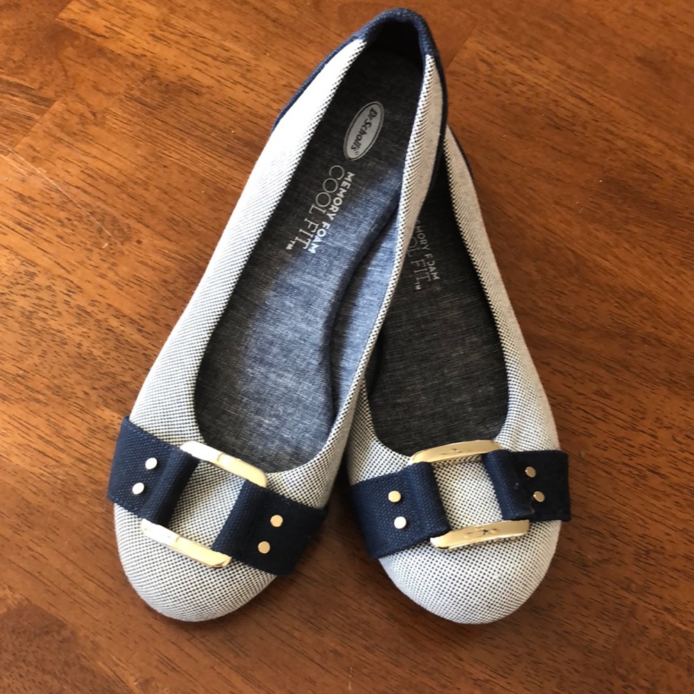 Dr Scholls Memory Foam Cool Fit flats